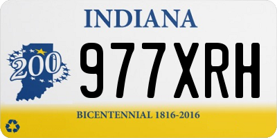 IN license plate 977XRH