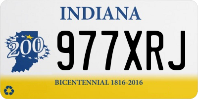 IN license plate 977XRJ