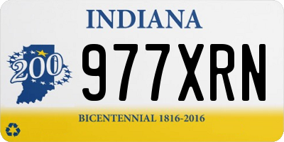 IN license plate 977XRN