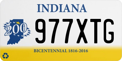 IN license plate 977XTG