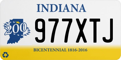 IN license plate 977XTJ