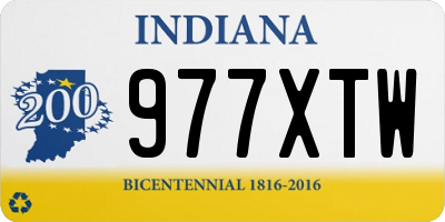 IN license plate 977XTW