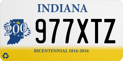 IN license plate 977XTZ