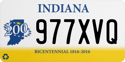 IN license plate 977XVQ