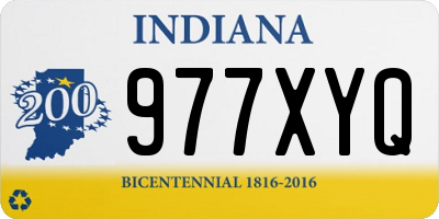 IN license plate 977XYQ