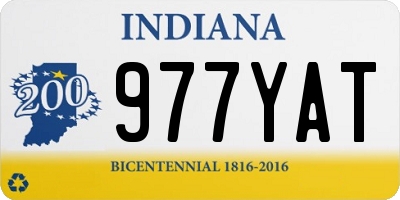 IN license plate 977YAT