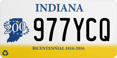 IN license plate 977YCQ