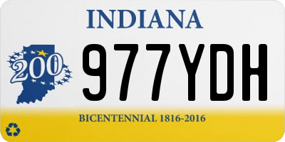 IN license plate 977YDH