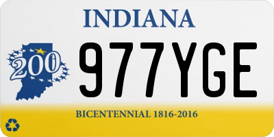 IN license plate 977YGE