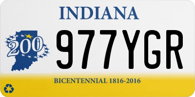 IN license plate 977YGR