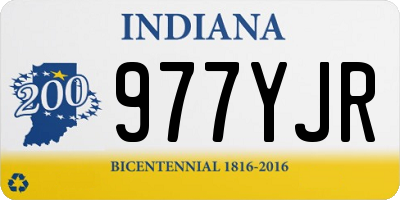 IN license plate 977YJR