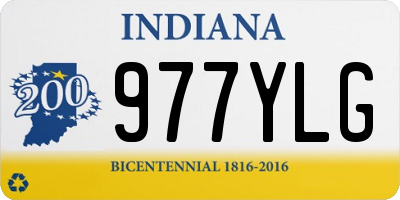 IN license plate 977YLG
