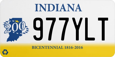 IN license plate 977YLT