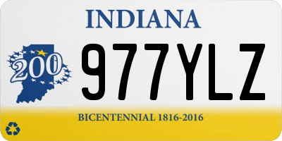 IN license plate 977YLZ