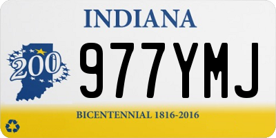 IN license plate 977YMJ