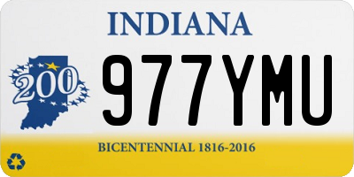 IN license plate 977YMU