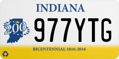 IN license plate 977YTG