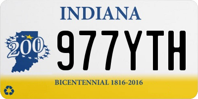 IN license plate 977YTH
