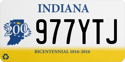IN license plate 977YTJ