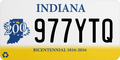 IN license plate 977YTQ