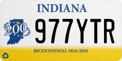 IN license plate 977YTR