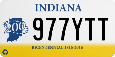 IN license plate 977YTT
