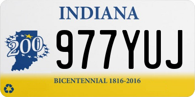 IN license plate 977YUJ