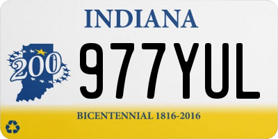 IN license plate 977YUL