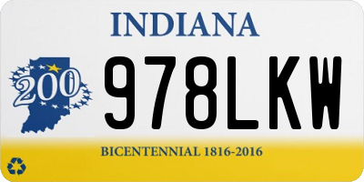 IN license plate 978LKW
