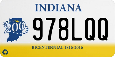 IN license plate 978LQQ