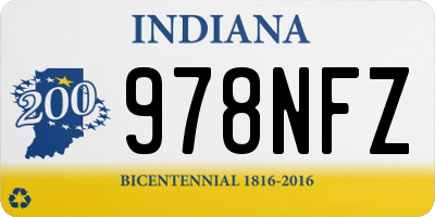 IN license plate 978NFZ