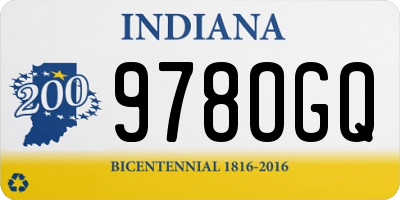IN license plate 978OGQ