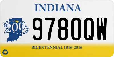 IN license plate 978OQW