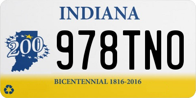 IN license plate 978TNO