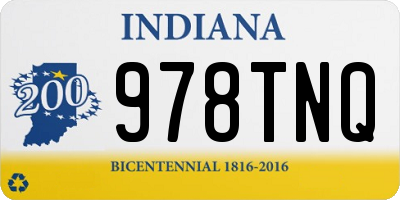 IN license plate 978TNQ