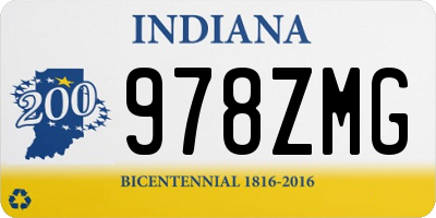 IN license plate 978ZMG