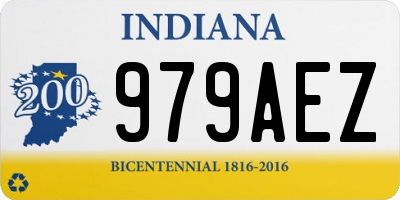IN license plate 979AEZ