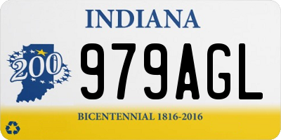 IN license plate 979AGL