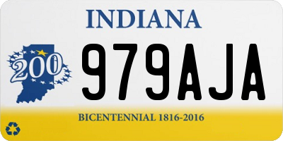 IN license plate 979AJA