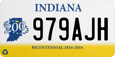 IN license plate 979AJH