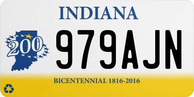 IN license plate 979AJN