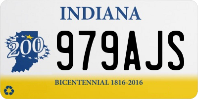 IN license plate 979AJS
