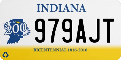 IN license plate 979AJT