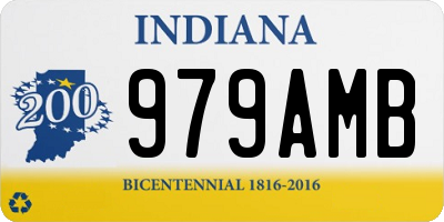IN license plate 979AMB