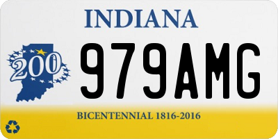 IN license plate 979AMG