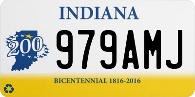 IN license plate 979AMJ