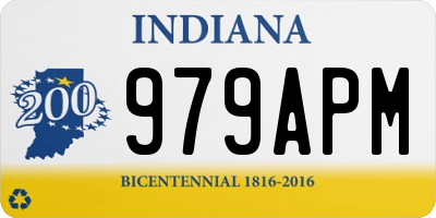 IN license plate 979APM