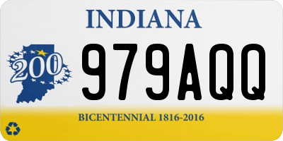 IN license plate 979AQQ