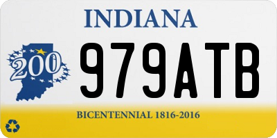 IN license plate 979ATB