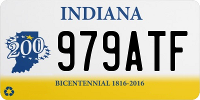 IN license plate 979ATF